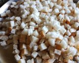A picture of step 1 of Bread chivda.