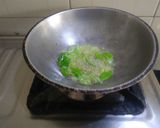 A picture of step 1 of Falahari moraiya Khichdi and kadhi.