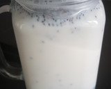 Foto del paso 1 de la receta: Pudin de chía avena y arándanos