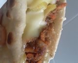 Foto del paso 20 de la receta: Pan de Pita relleno con "carne de coliflor" piña dulce y queso!!! 🍘🍍🧀🍘