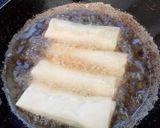 Foto langkah ke 4 dari resep 219. Lumpia pisang coklat.