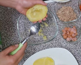Foto del paso 1 de la receta: Patatas rellenas y gratinadas