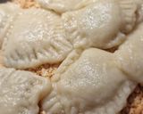 Mogyorókrémes derelye, mogyoró bundában, édes sajtkrémre fektetve (vegán) recept fázis 8 fotója