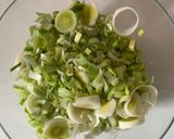 A picture of step 1 of Creamy Leek Soup.