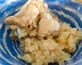 A picture of step 4 of Drunken chicken rice 🍚.