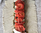 Foto del paso 8 de la receta: Trenza de espinacas, champiñones, queso de Cabra y tomate