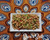 A picture of step 6 of Mediterranean Chickpea Salad.