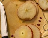 A picture of step 2 of Apple chips.