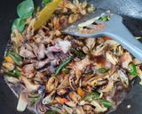 Foto langkah ke 3 dari resep Kerang Cabe Ijo.