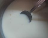 A picture of step 3 of Milk pudding.
