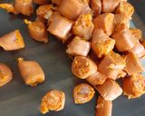Foto del paso 2 de la receta: Patatas guisadas con champiñón y choriceta