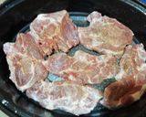 A picture of step 1 of Nikolas' Pork Chops in the Roaster.
