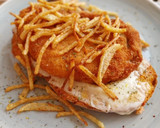 Foto del paso 11 de la receta: Librito de pollo relleno de jamón serrano y gruyère