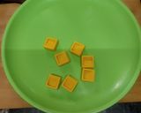 A picture of step 2 of Chocolate Mithai.