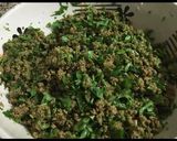 A picture of step 1 of Lentil Kibbeh.