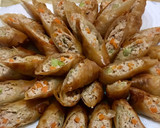 A picture of step 10 of Cheat Day Crispy pork spring rolls.