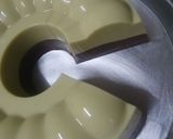 Foto langkah ke 4 dari resep Puding Matcha Coklat.
