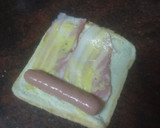 Foto del paso 2 de la receta: Hot dog enrollado y frito con papas fritas