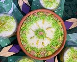 A picture of step 6 of Coconut kheer.