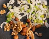 Foto del paso 1 de la receta: Pechugas de pollo en salsa de frutos secos