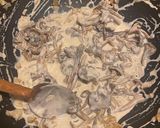 Une image de l'étape 3 de Pâtes, Chanterelles et Noix.