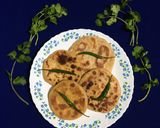 A picture of step 9 of Mini Dal Paratha.