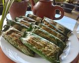 Foto langkah ke 6 dari resep Lapek Sagan Panggang, khas Payakumbuh.