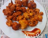 A picture of step 3 of Cauliflower Fritters.