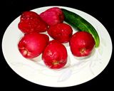 Foto langkah ke 1 dari resep Rujak Dua Buah.