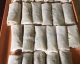 Foto langkah ke 4 dari resep Lumpia rebung goreng.