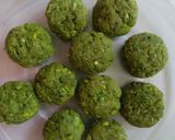 A picture of step 4 of Harabhara kebabs.