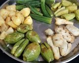 A picture of step 4 of Tava Fried Veggies.