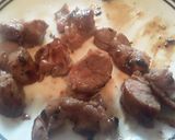 Foto del paso 5 de la receta: Arepitas🍘 con espinacas🌿, queso🧀y cerdo asado🥩.