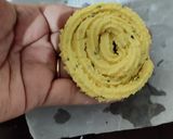 A picture of step 4 of Chakali.