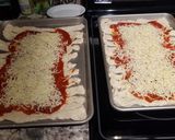 A picture of step 2 of Pizza Braid.