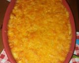 Une image de l'étape 9 de Gratin macaroni au Cheddar.
