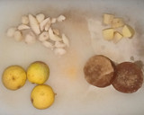 Foto langkah ke 1 dari resep Wedang OBH (wedang jahe, kencur,jeruk nipis).