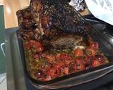 Une image de l'étape 9 de Carré de porc mariné rôti au four & tomates cerises.