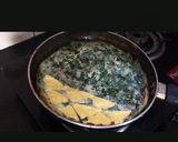 A picture of step 6 of Fluffy Spinach Cheese Omlette A perfect healthy breakfast.
