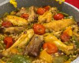 Foto del paso 6 de la receta: Paella de costillas de cerdo y alitas de pollo