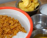 Foto langkah ke 1 dari resep Crunchy Cornflake Cookies #homemadebylita.