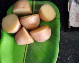 A picture of step 1 of Aloo Appae.