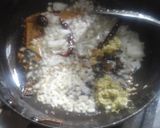 A picture of step 3 of Spinach soya briyani.