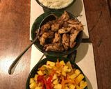 A picture of step 7 of Honey and mustard chicken.