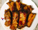 Hình bước làm 7 của món Sườn non nướng mật ong