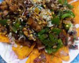A picture of step 6 of Chicken Cheese Doritos Nachos.