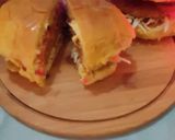 A picture of step 26 of Anday wala burger 🍔🍔🍔.