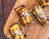 Φωτογραφία βήματος 3 της συνταγής Ρολάκια μελιτζάνας. 🍆