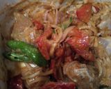 A picture of step 1 of Chicken mastani.