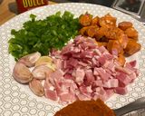 A picture of step 2 of Shepherd's Migas.